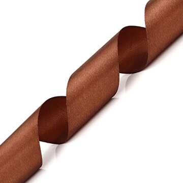 Nsilu 25 Yards Satin Ribbon for Weddings and Parties