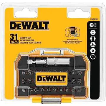 DEWALT 31PC Security Screwdriving Set for Professionals