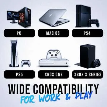 KLIM Chroma RGB Wireless Gaming Keyboard - Durable and Ergonomic