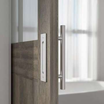 Heavy Duty Barn Door Handle Set for Stylish Spaces