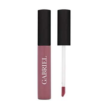 Gabriel Cosmetics Lip Gloss | Natural, Vegan & Cruelty-Free | Softberry 0.27 fl oz