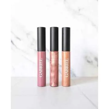 Gabriel Cosmetics Vegan Lip Gloss - Hydrating & Natural