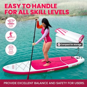 Inflatable SUSIEBAY Paddle Board for All Skill Levels