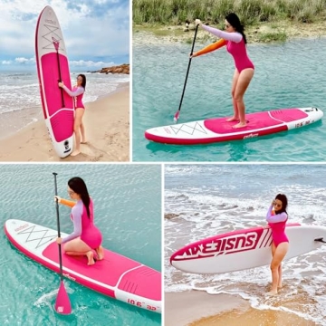 Inflatable SUSIEBAY Paddle Board for All Skill Levels