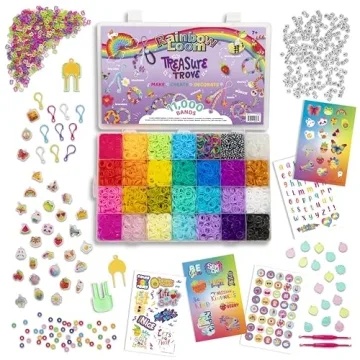 Rainbow Loom Treasure Trove Craft Kit with 11,000 Bands