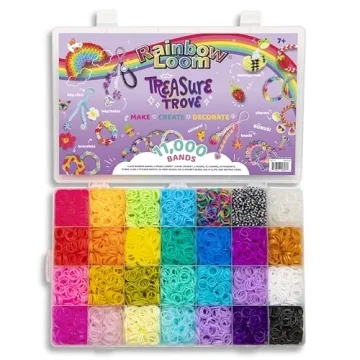 Rainbow Loom Treasure Trove Craft Kit with 11,000 Bands