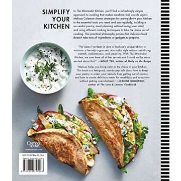The Minimalist Kitchen: 100 Wholesome Recipes, Essential Tools, and Efficient Techniques