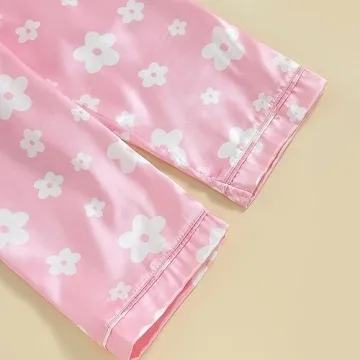 Kids Satin Pajama Sets Soft Stylish Sleepwear 2-3 Years