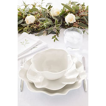 Elegant Sophie Conran Floret Dinnerware Set - 4 Pieces