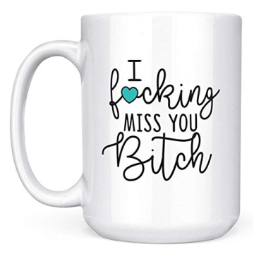 Long Distance Friendship Mugs - I Miss You Gifts