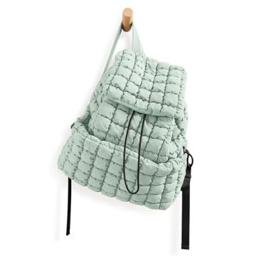 ODODOS Quilted Backpack for Women - Lightweight and Stylish Puffer Design