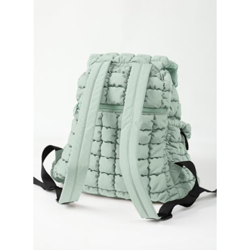 Stylish ODODOS Quilted Lightweight Backpack for Women