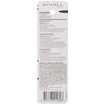 Rimmel London Waterproof Eyeliner with Built-In Smudger