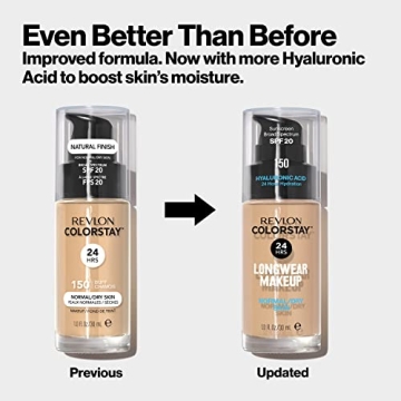 Revlon ColorStay Liquid Foundation with SPF 20, 1 Fl Oz