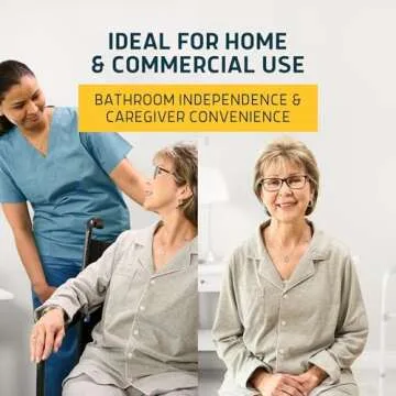 Lunderg Lemon Scented Super Absorbent Commode Pads - Medical Grade Value Pack 250 Count - for Disposable Bedside Commode Liners, Adult Chairs, Portable Buckets & Camping Toilet Bags - Light Scent