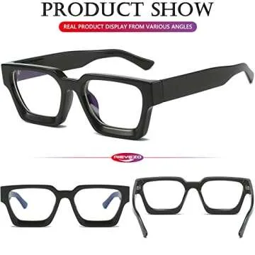 AIEYEZO Fashionable Blue Light Blocking Glasses for All