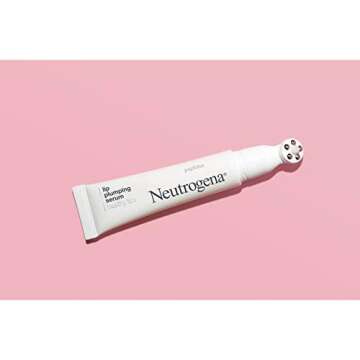 Neutrogena Healthy Lips Plumping Serum, Lip Enhancer with Peptides Nourishes and Promotes the Appear...