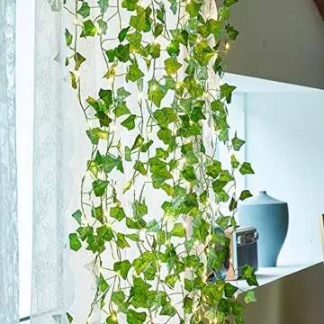 Versatile String Lights with Vines for Home Decor and Events