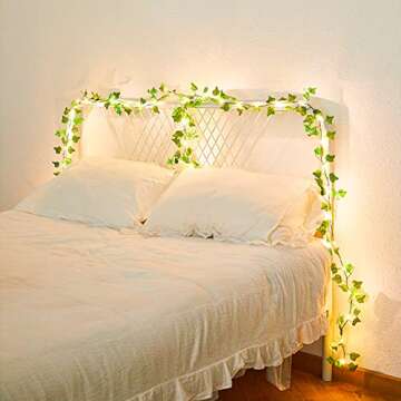 Versatile String Lights with Vines for Home Decor and Events