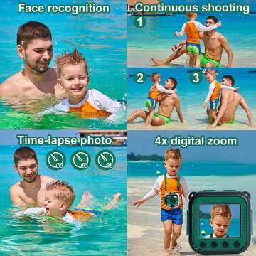 Kids Waterproof 1080P Camera - PROGRACE