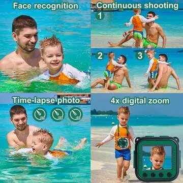 Kids Waterproof 1080P Camera - PROGRACE