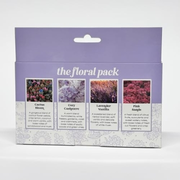 CE Craft Floral Car Air Freshener Diffuser 4 Pack