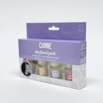 CE Craft Floral Car Air Freshener Diffuser 4 Pack