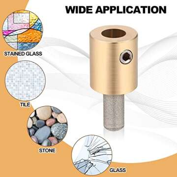 High-Quality Glass Grinder Bits for Crafting and Renovation