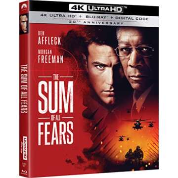 The Sum of All Fears [4K UHD] - Engaging Political Thriller from Tom Clancy