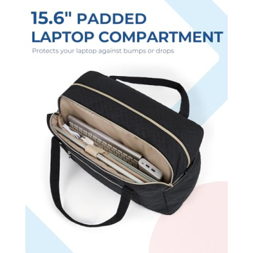 BAGSMART 31L Quilted Weekender Duffle Bag for Travel