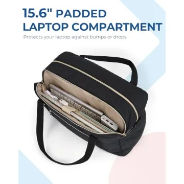 BAGSMART 31L Quilted Weekender Duffle Bag for Travel