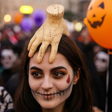 RWSEFK Hallowee-n Scary Fake Hand Props for Halloween Decoration and Costume