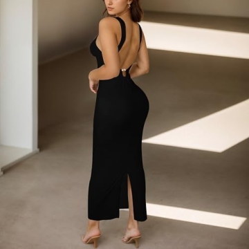 Elegant Maxi Dress for Party Nights and Cocktail Events