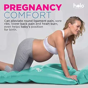 HOLO Inflatable Pregnancy Pillow for Ultimate Comfort and Support