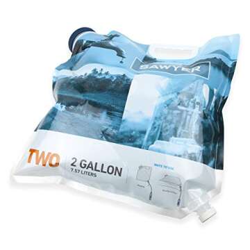 Sawyer Products SP109 Two-Gallon Water Bladder for MINI and Squeeze Filters, Blue, 2-Gallon