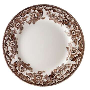 Spode Delamere Dinner Plate 10.5 Inch | Perfect for Thanksgiving and Other Special Occasions | Made ...