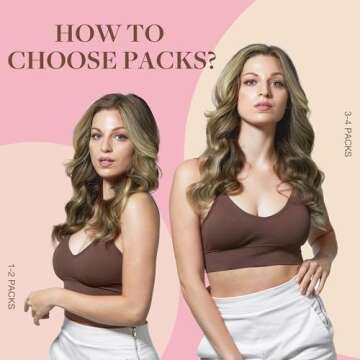 GOO GOO Tape in Hair Extensions Human Hair, 3/8/613 Balayage Walnut Brown to Ash Brown and Bleach Blonde, 22inch 50g 20pcs, Thick Ends Straight Seamless, Invisible Tape in Hair Extensions Human Hair