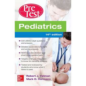 Pediatrics PreTest Self-Assessment And Review, 14th Edition