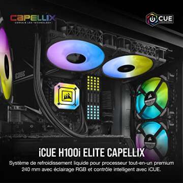 Corsair iCUE H100i Elite Capellix Liquid CPU Cooler