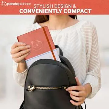 Panda Planner 2025 Compacts Daily Planner for Goals