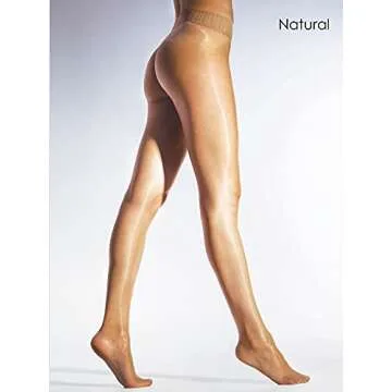 Elegant Seamless Tights for Every Occasion - Black