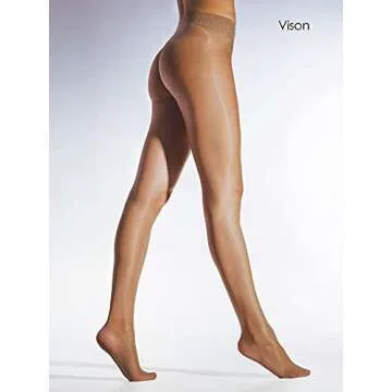 Elegant Seamless Tights for Every Occasion - Black