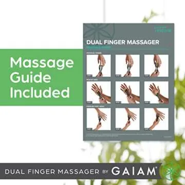 Gaiam Finger Massager for Arthritis and Hand Pain Relief