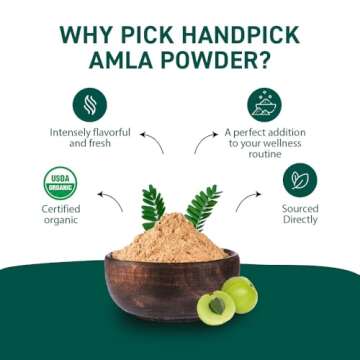 Organic Amla Powder - Natural Superfood for Health Enthusiasts