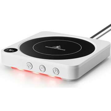 36W Mug Warmer with Auto Shut-off & Temp Display