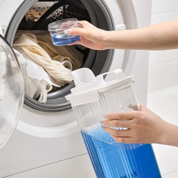 Laundry Detergent Dispenser 1500ml - 2 Pack BPA Free Organization