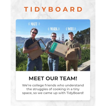 TidyBoard Meal Prep System - Smart Over-the-Sink Design