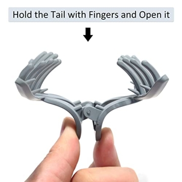 Big Matte Butterfly Clips Set for Style and Strong Hold