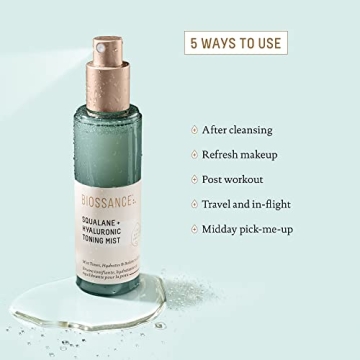 Biossance Squalane+Hyaluronic Toning Mist Hydration