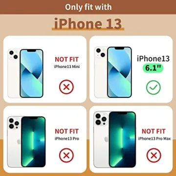 Cute Soft Silicone iPhone 13 Case with Bear Keychain